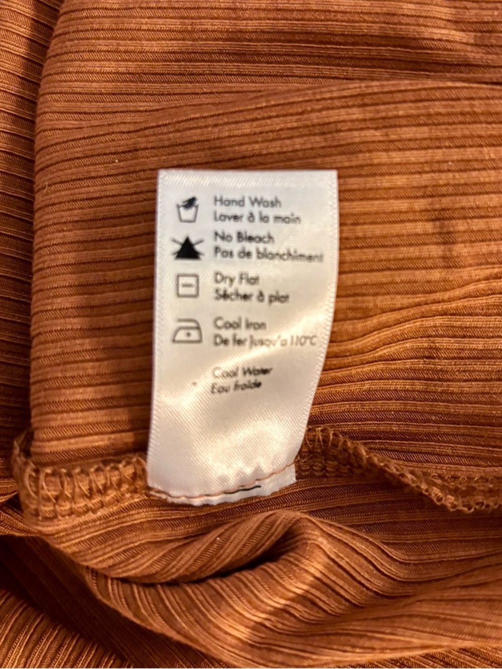 l*space, Brown Cut-Out Midi Dress, size Large - Picture 5 of 5